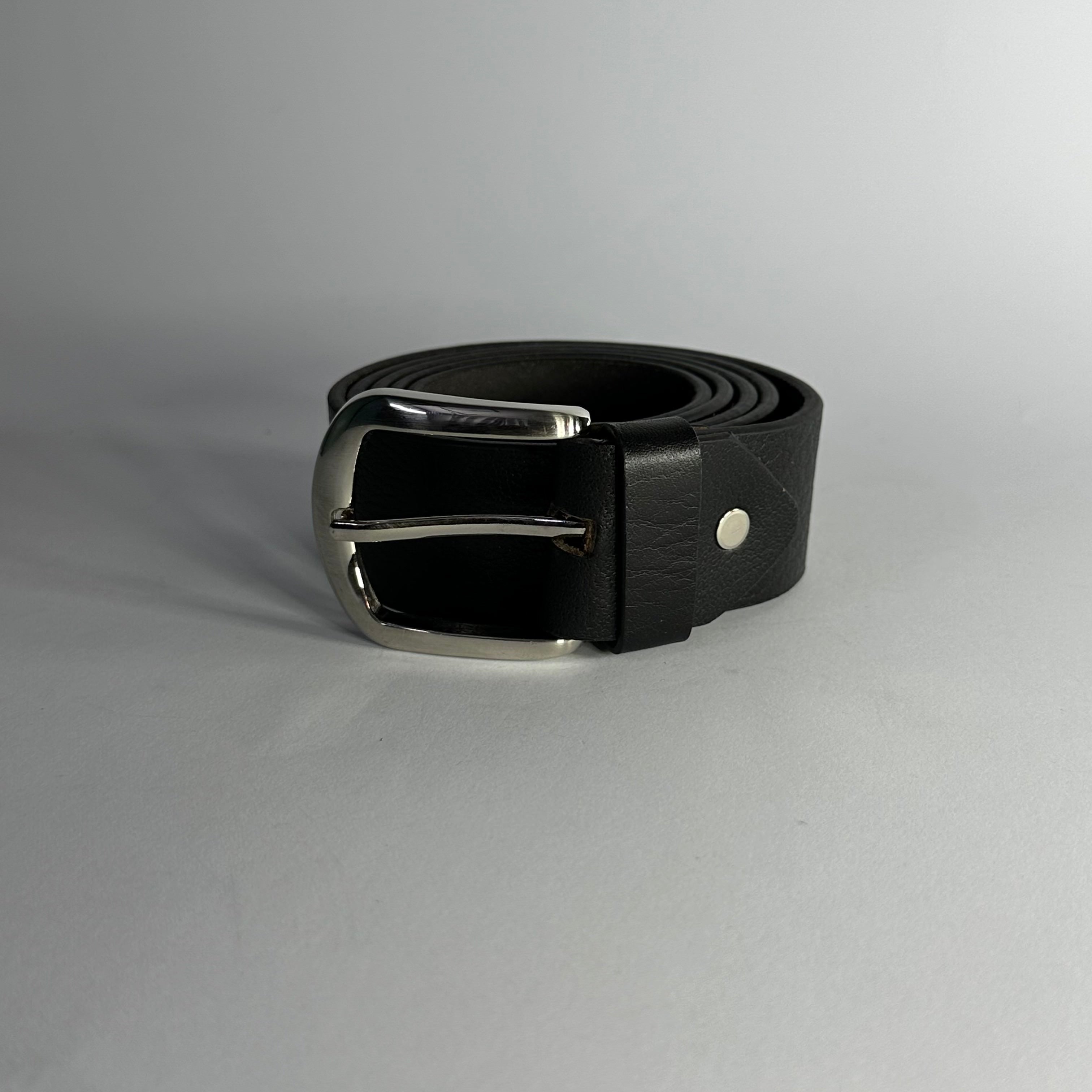 SN Austin Series Black Leather Belt