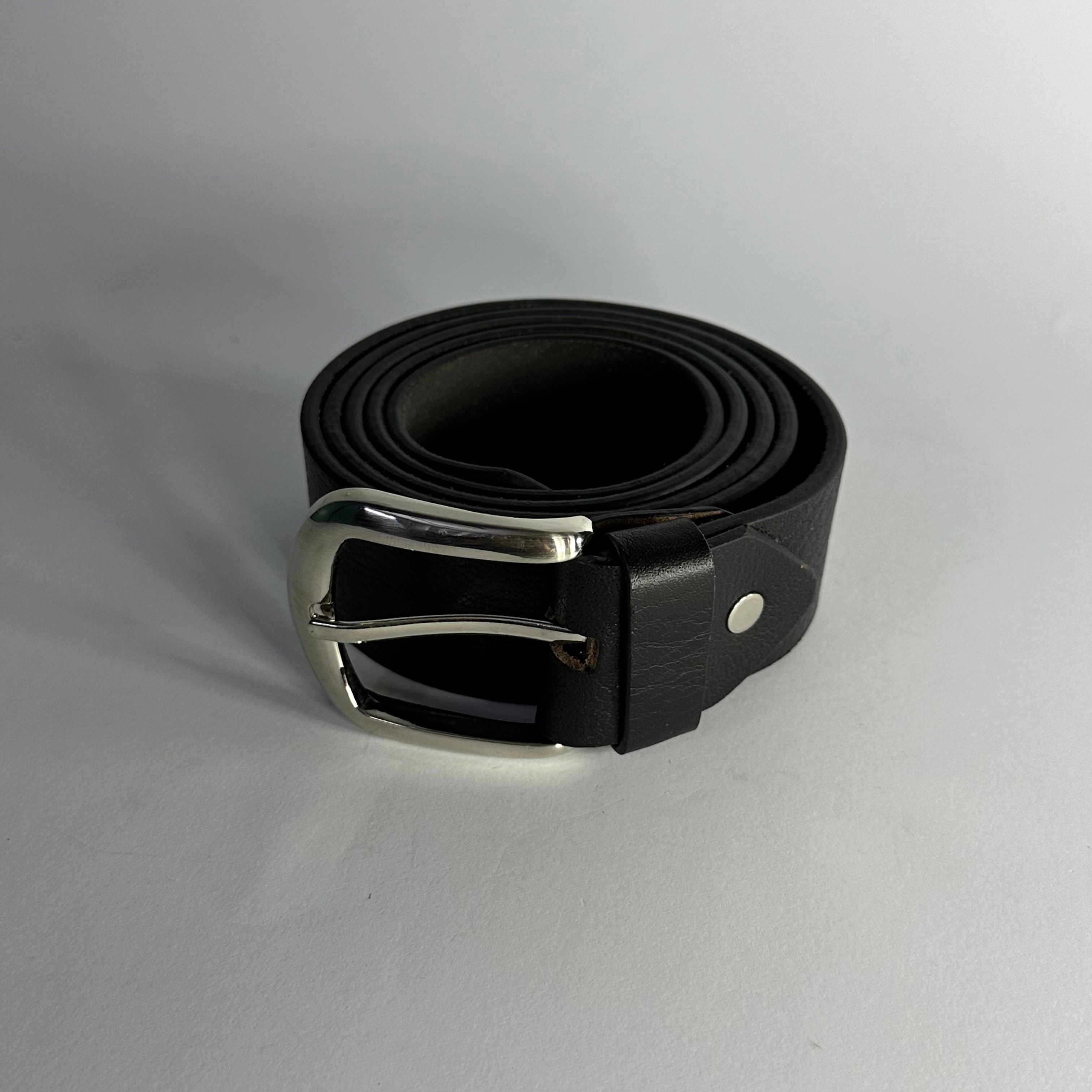 SN Austin Series Black Leather Belt