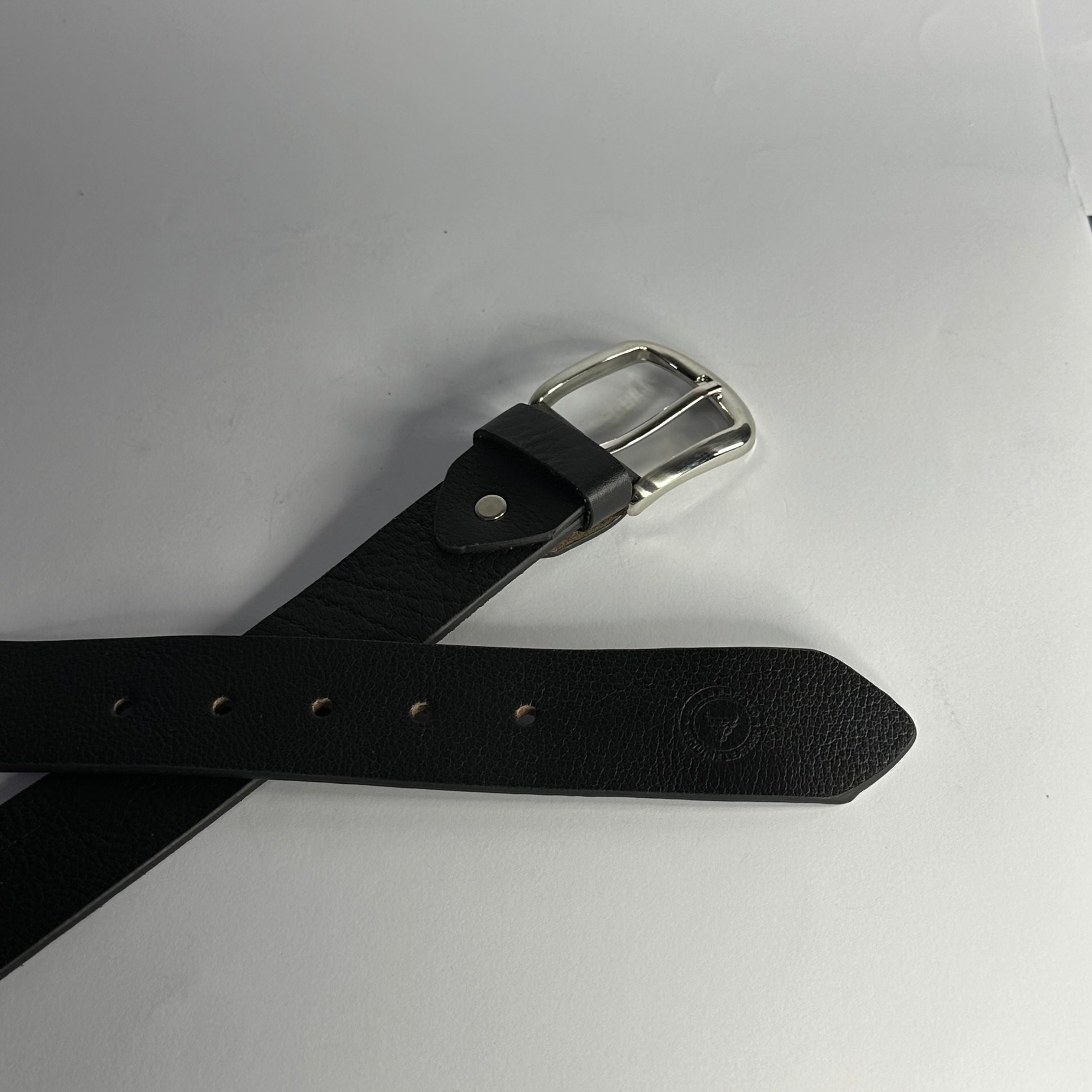 SN Austin Series Black Leather Belt
